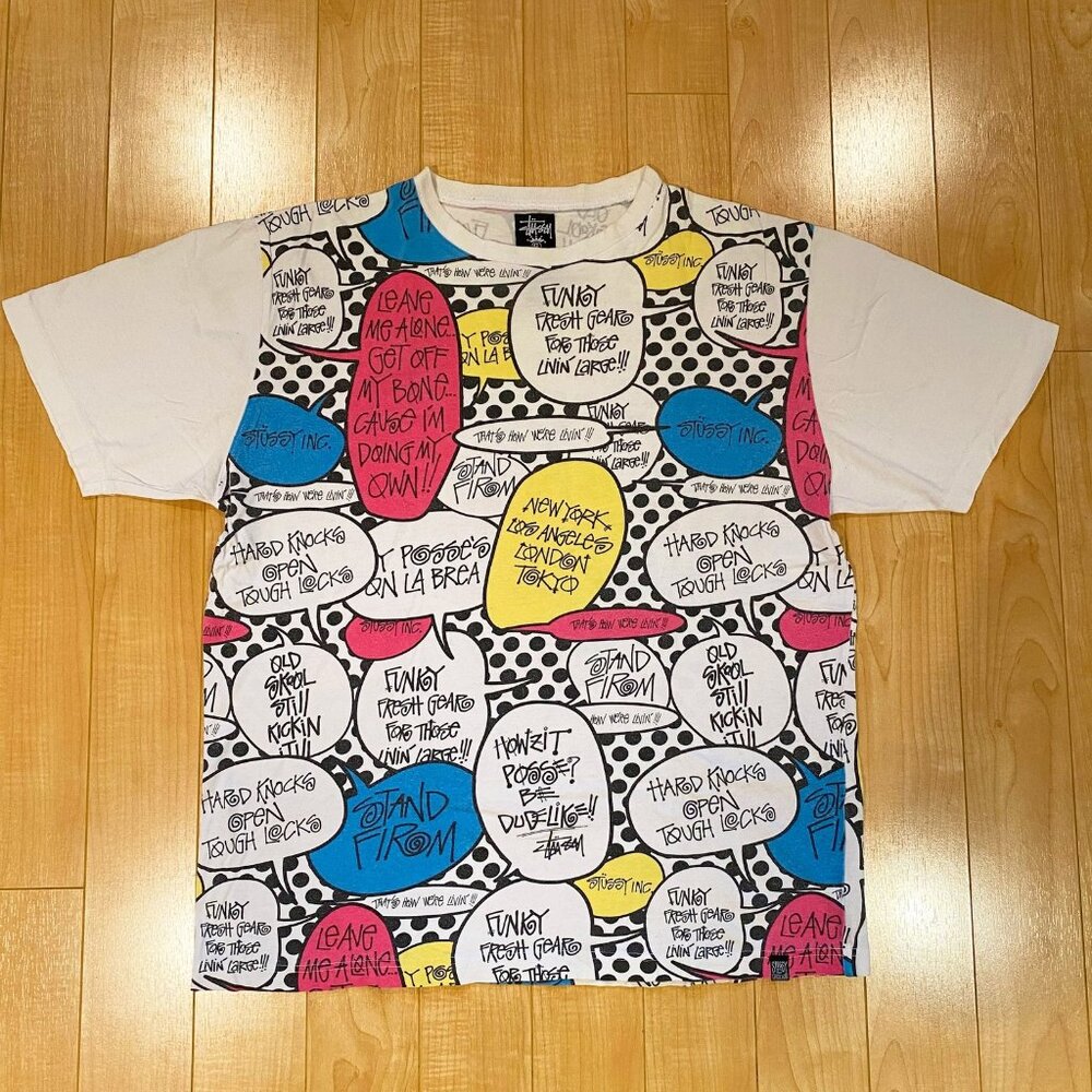 Stussy Bubble T-Shirt (Vintage)